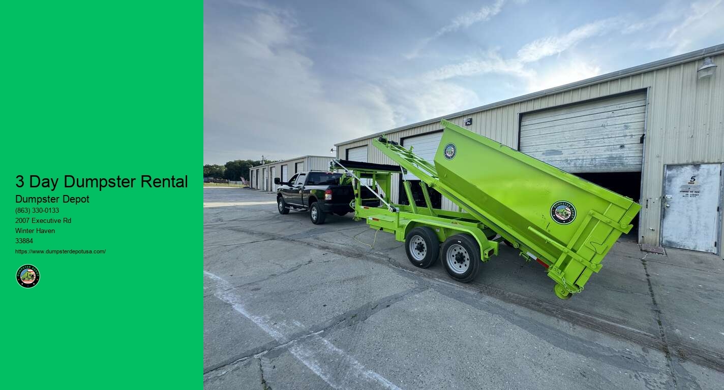 Dumpster Rental Trash Removal