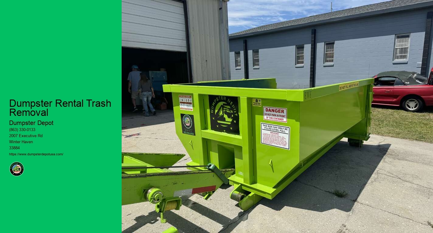 Waste Management Dumpster Services