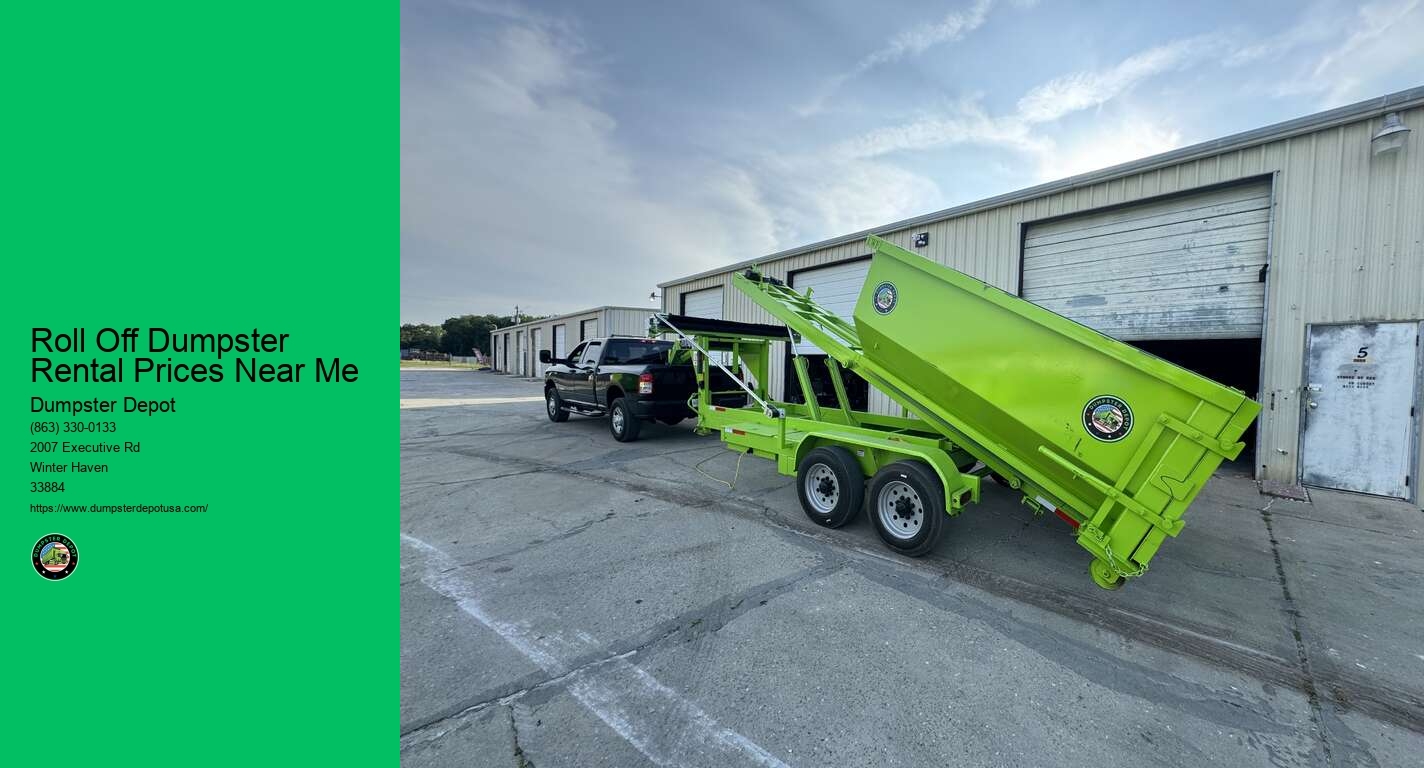 Debris Dumpster Near Me